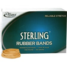Sterling Rubber Bands, Size 31, 0.03" Gauge, Crepe, 1 Lb Box, 1,200/box