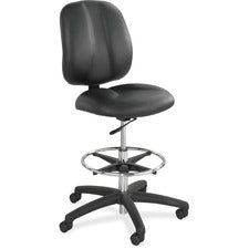 Apprentice Ii Extended-height Chair, Supports Up To 250 Lb, 22" To 32" Seat Height, Black