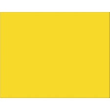 Four-ply Railroad Board, 22 X 28, Lemon Yellow, 25/carton