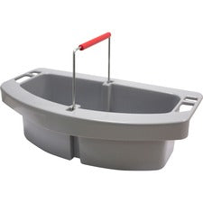Maid Caddy, Two Compartments, 16 X 9 X 5, Gray