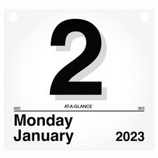 Today Is Daily Wall Calendar Refill, 8.5 X 8, White Sheets, 12-month (jan To Dec): 2023