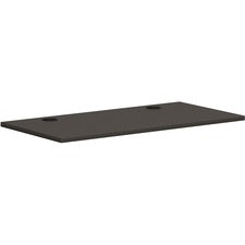 Mod Worksurface, Rectangular, 48w X 24d, Slate Teak