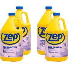 Zep Odor Control Concentrate - Concentrate Liquid - 128 fl oz (4 quart) - Fresh ScentBottle - 4 / Carton - Blue