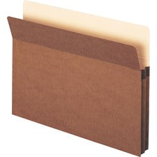 Redrope Drop Front File Pockets, 1.75" Expansion, Letter Size, Redrope, 25/box