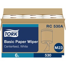 Centerfeed Hand Towel, 2-ply, 7.6 X 11.75, White, 530/roll, 6 Roll/carton