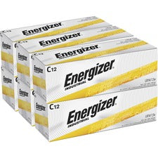 Energizer Industrial Alkaline C Batteries - For Multipurpose - C - 72 / Carton