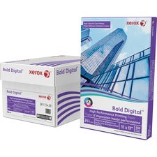 Bold Digital Printing Paper, 98 Bright, 24 Lb Bond Weight, 11 X 17, White, 500/ream