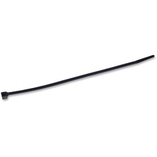 Nylon Cable Ties, 8 X 0.19, 50 Lb, Black, 1,000/pack