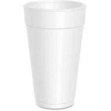 Foam Drink Cups, 20 Oz, White, 500/carton