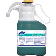 Diversey Crew Restroom Disinfectant Cleaner - 50.7 fl oz (1.6 quart) - Fresh Scent - 2 / Carton - Green