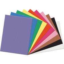 Sunworks Construction Paper, 50 Lb Text Weight, 18 X 24, Assorted, 50/pack