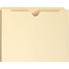 Manila File Jackets, 1-ply Straight Tab, Letter Size, Manila, 50/box