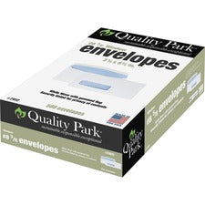 Security Tint Window Envelope, #8 5/8, Commercial Flap, Gummed Closure, 3.63 X 8.63, White, 500/box