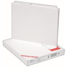 Customizable Print-on Dividers, Unpunched, For Xerox 5090 Copiers, 5-tab, 11 X 8.5, White, 30 Sets