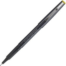 Razor Point Fine Line Porous Point Pen, Stick, Extra-fine 0.3 Mm, Black Ink, Black Barrel, Dozen