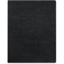 Executive Leather-like Presentation Cover, Black, 11 X 8.5, Unpunched, 200/pack