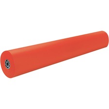 Rainbow Duo-finish Colored Kraft Paper, 35 Lb Wrapping Weight, 36" X 1,000 Ft, Orange
