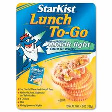 StarKist Lunch To-Go Tuna Kit - Low Calorie - 1 - 4.50 oz - 12 / Carton