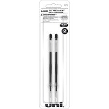 Refill For Jetstream Rt Pens, Bold Conical Tip, Black Ink, 2/pack