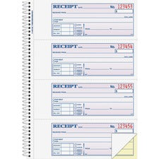 TOPS Money/Rent Receipt Book, Two-Part Carbon, 7 x 2.75, 4 Forms/Sheet, 200 Forms Total TOPS Money/Rent Receipt Book, Two-Part Carbon, 7 x 2.75, 4 Forms/Sheet, 200 Forms Total