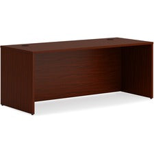 Mod Desk Shell, 72" X 30" X 29", Traditional Mahogany