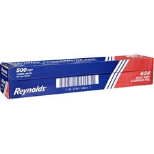 Reynolds PactivHeavy-duty 18" Aluminum Foil - 18" Width x 500 ft Length - Heavy Duty, Moisture Proof, Odorless, Grease Proof, Durable, Heat Resistant, Cold Resistant - Aluminum - Silver