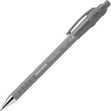 Flexgrip Ultra Ballpoint Pen, Retractable, Fine 0.8 Mm, Black Ink, Gray/black Barrel, Dozen