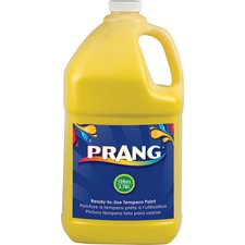 Ready-to-use Tempera Paint, Yellow, 1 Gal Bottle