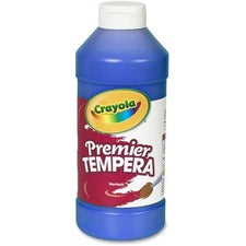 Premier Tempera Paint, Blue, 16 Oz Bottle