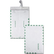 Lightweight 14 Lb Tyvek Catalog Mailers, First Class, #15, Square Flap, Redi-strip Adhesive Closure, 10 X 15, White, 100/box