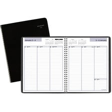 Dayminder Weekly Planner, Vertical-column Format, 8.75 X 7, Black Cover, 12-month (jan To Dec): 2023