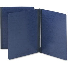 Prong Fastener Pressboard Report Cover, Two-piece Prong Fastener, 3" Capacity, 8.5 X 11, Dark Blue/dark Blue