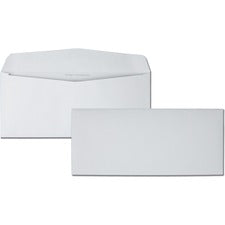 Park Ridge Embossed Executive Envelope, #10, Commercial Flap, Gummed Closure, 4.13 X 9.5, White, 500/box