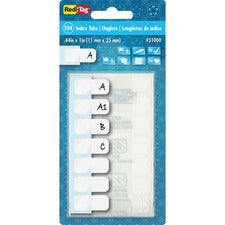 Legal Index Tabs, Customizable: Handwrite Only, 1/5-cut, White, 1" Wide, 104/pack