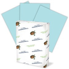 Colors Print Paper, 20 Lb Bond Weight, 8.5 X 11, Blue, 500 Sheets/ream, 10 Reams/carton