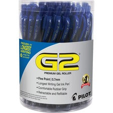 G2 Premium Gel Pen Convenience Pack, Retractable, Fine 0.7 Mm, Blue Ink, Blue Barrel, 36/pack