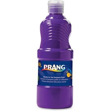 Ready-to-use Tempera Paint, Violet, 16 Oz Dispenser-cap Bottle