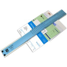 Plastic Indexed Sorter, 31 Dividers, Alpha/numeric/month/date/day Index, Letter Size, Blue Frame