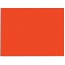 Sunworks Construction Paper, 50 Lb Text Weight, 9 X 12, Orange, 50/pack