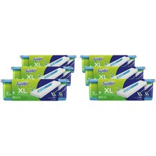 Swiffer Sweeper XL Wet Mopping Pads - 12 Per Pack - White