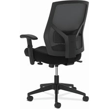 Vl581 High-back Task Chair, Supports Up To 250 Lb, 18" To 22" Seat Height, Black