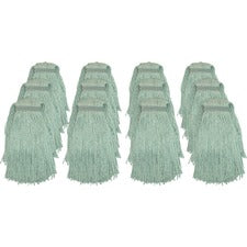 Genuine Joe Blended Yarn Green Mophead - Yarn