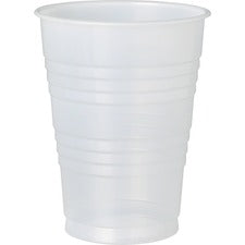 Solo Galaxy Plastic Cold Cups - 12 Fl Oz - 1000 / Carton - Translucent - Plastic, Polystyrene - Cold Drink