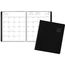Contemporary Monthly Planner, Premium Paper, 11 X 9, Black Cover, 12-month (jan To Dec): 2023