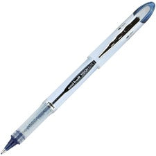 Vision Elite Roller Ball Pen, Stick, Bold 0.8 Mm, Blue-black Ink, White/blue Barrel