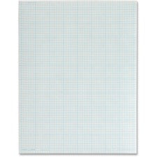 Cross Section Pads, Cross-section Quadrille Rule (8 Sq/in, 1 Sq/in), 50 White 8.5 X 11 Sheets