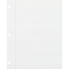 Ecology Filler Paper, 3-hole, 8.5 X 11, Medium/college Rule, 150/pack