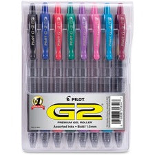 G2 Premium Gel Pen Convenience Pack, Retractable, Bold 1 Mm, Assorted Ink And Barrel Colors, 8/pack