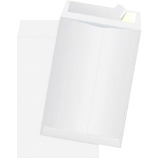 Bubble Mailer Of Dupont Tyvek, #0, Air Cushion, Redi-strip Adhesive Closure, 6.5 X 9.5, White, 25/box