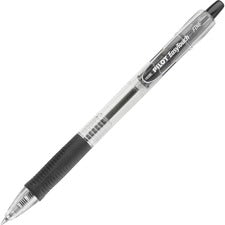Easytouch Ballpoint Pen, Retractable, Fine 0.7 Mm, Black Ink, Clear Barrel, Dozen
